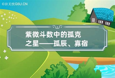 八字 孤辰|紫微斗数诸星落命宫之：孤辰、寡宿详解【命理八字实战】